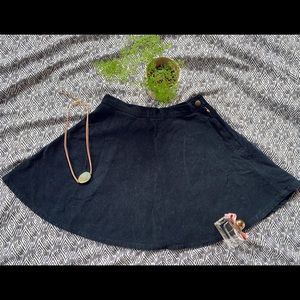 American Apparel High Waisted Circle Skirt